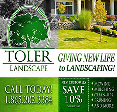 Toler Landscaping Postcard